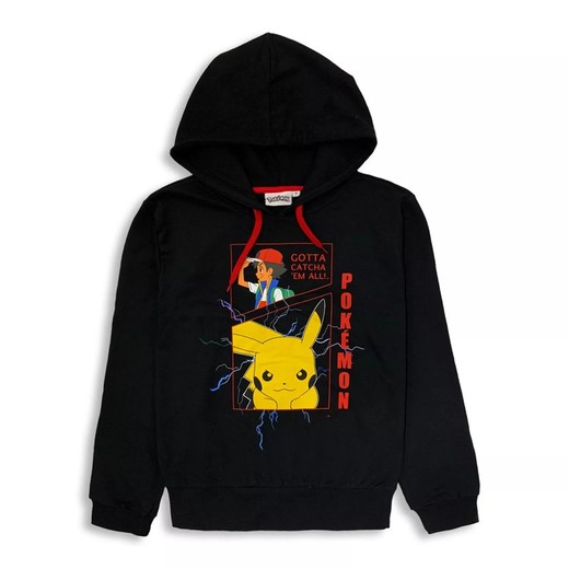 SUDADERA CON CAPUCHA POKEMON