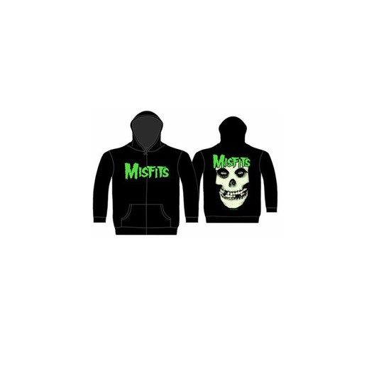 Misfits - Jarek Skull Zip Hooded Sweatshirt