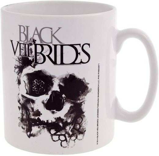 Black Veil Brides Skullogram mok