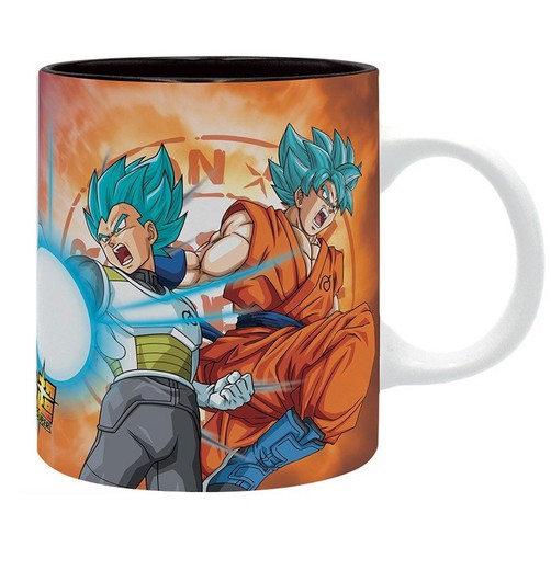 Taza Dragon ball super Saiyan vs Freeza