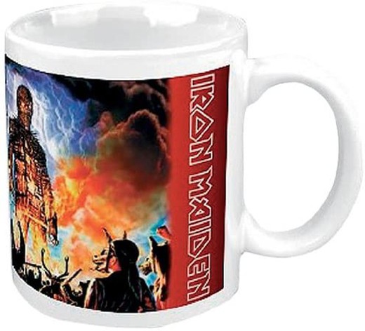 Iron Maiden Wicker Man Mug