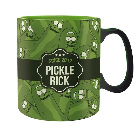 Taza pickle Rick and Morty