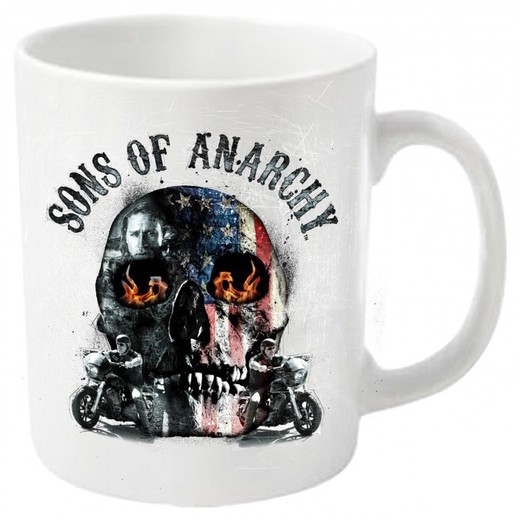 Sons Of Anarchy - Crâne de flamme Mug