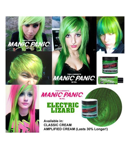 Manic Panic Amplified Neon Electric Lizard Hair Dye — Camden Shop 