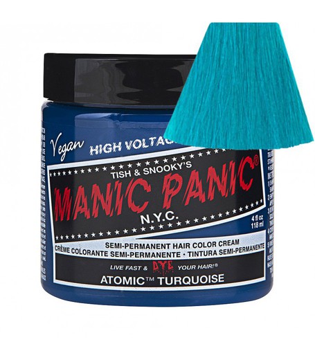 Manische paniek Klassieke Atomic Turquoise haarverf