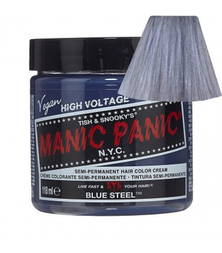 Teinture pour les cheveux Manic Panic Classic Blue Steel