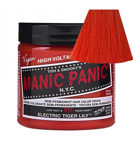 Manische Panik Classic Electric Tiger Lily Haarfärbemittel