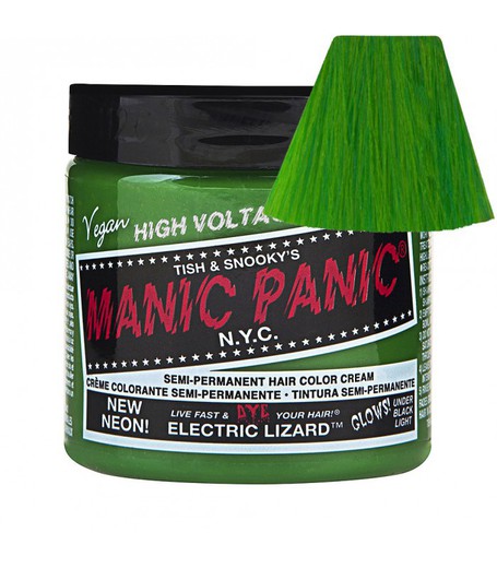 Teinture pour cheveux lézard électrique Neon Classic Manic Panic