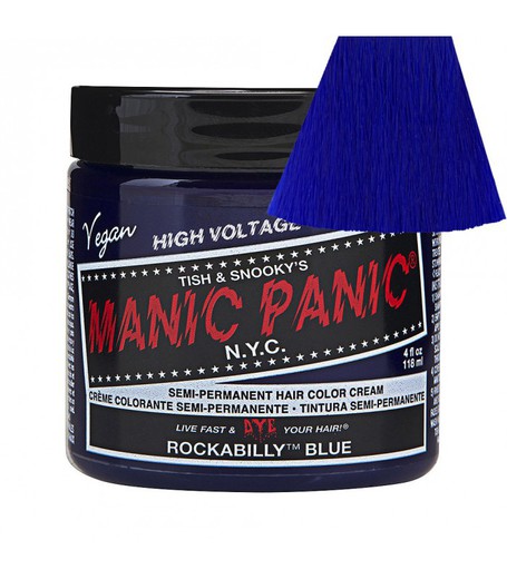 Tintura per capelli Classic Rockabilly Blue Manic Panic