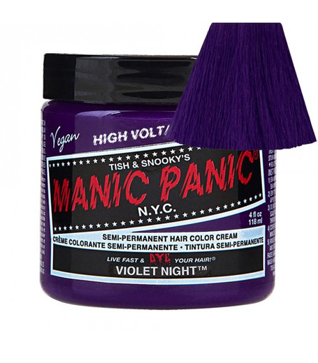 Teinture pour cheveux Manic Panic Classic Violet Night