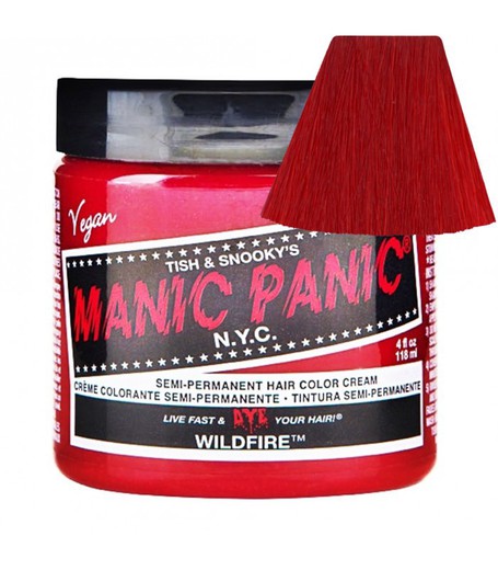 Tintura de cabelo Manic Panic Classic Wildfire