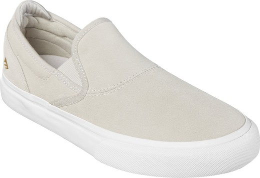 Zapatilla Emerica Wino G6 Slip-On X This Is Skat white