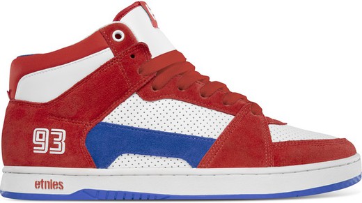 Zapatilla Etnies Mc Rap Hi red/white/blue