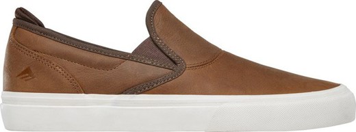 Emerica Wino G6 Slip-On brauner Schuh