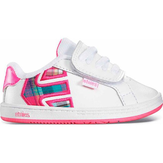 Toddler Fader Sneakers White / Hot Pink