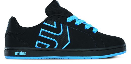 Etnies Fader ls Blk / Blk / blue shoes