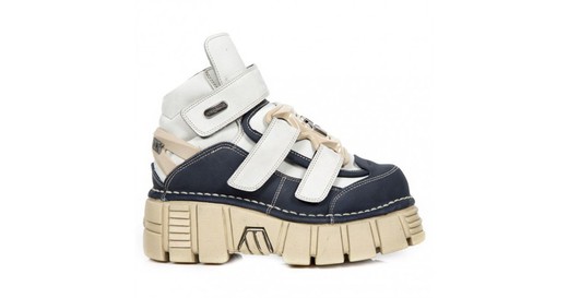 New Rock Shoes 285-C21 Alaska Marino, Alaska Hielo, Tower Cuerda Lateral