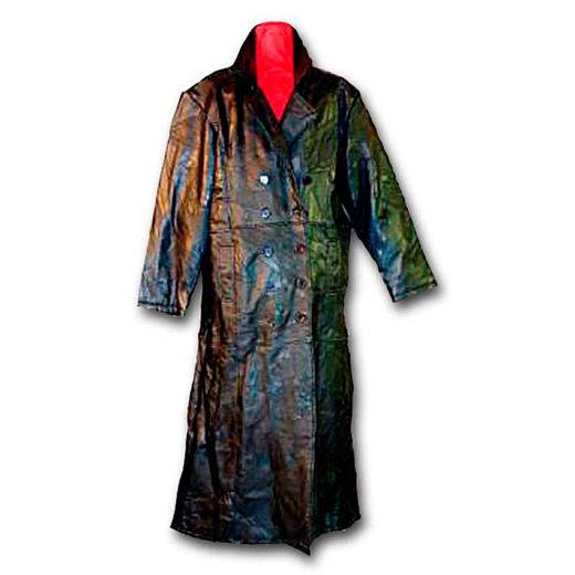 Abrigo Largo Piel Militar