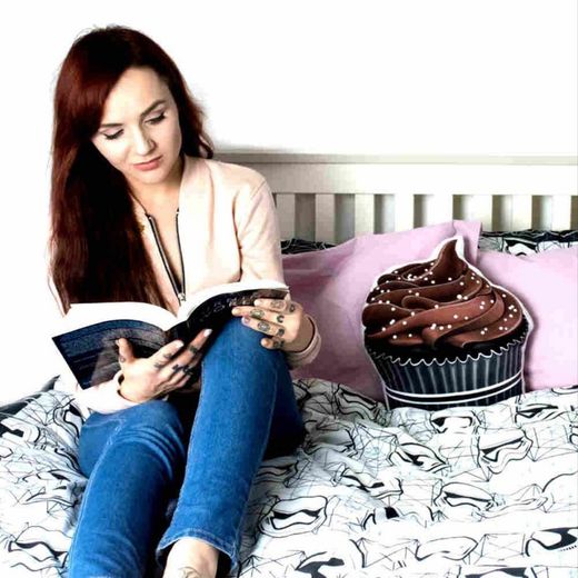 Travesseiro de bolinho de chocolate 9001