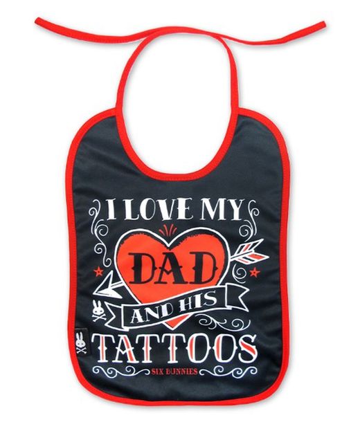 Babero I love my dad
