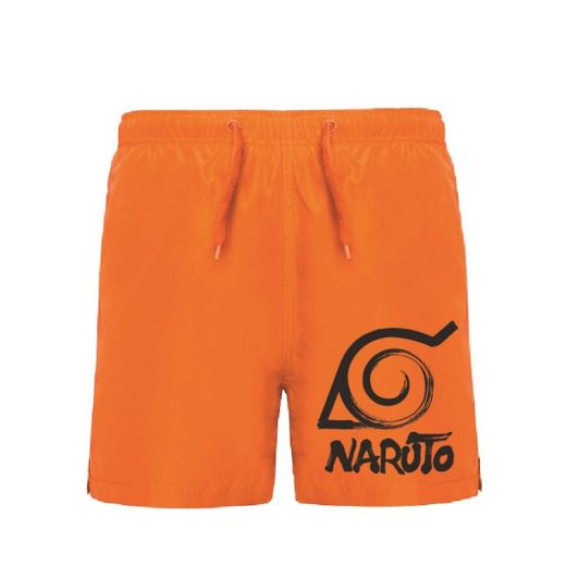 Bañador Logo Naruto Naranja T