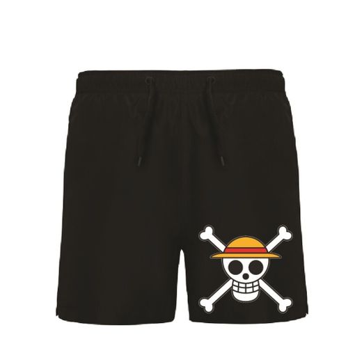 Bañador One Piece Skull Negro T
