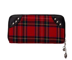 Cartera cuadros escoceses