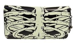 Glow in the dark skelet portemonnee