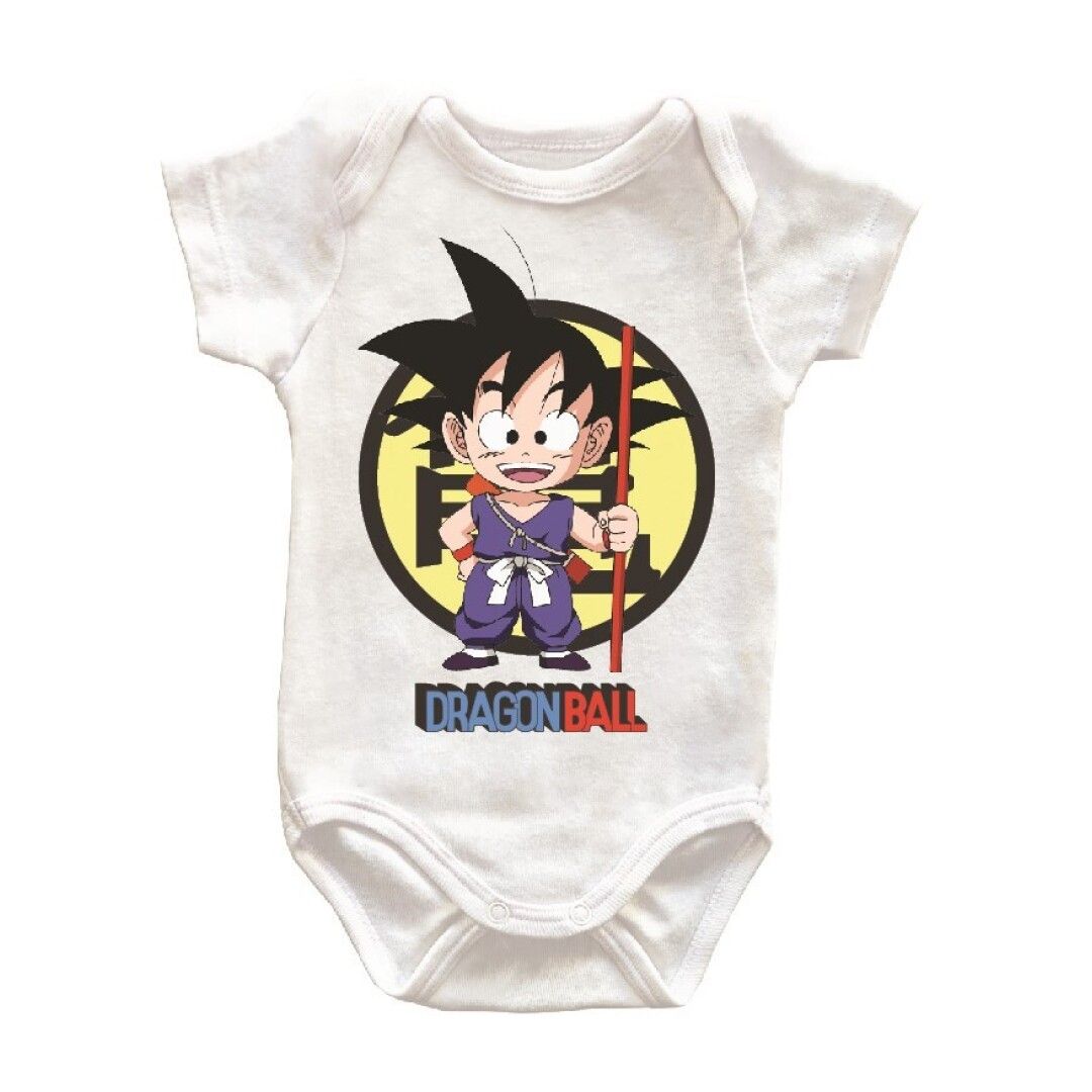 Body Bebe Dbc Goku Baston Blanco T
