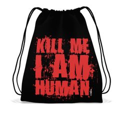 Bolsa Gymsac Kill me Zombies Red