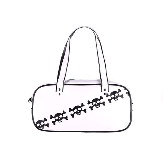 Rechteckige Tasche 001 Weiß