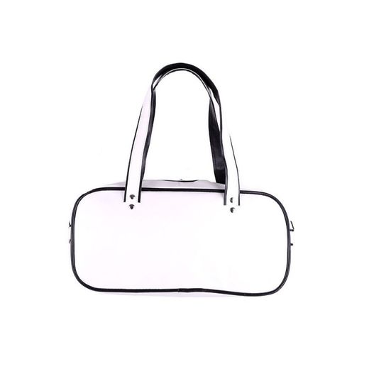 Rechteckige Tasche 001 Weiß