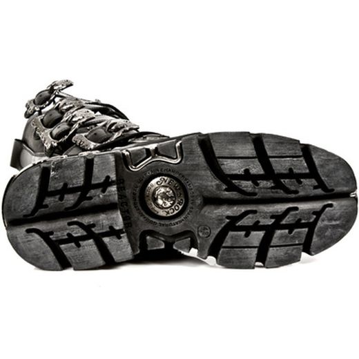 Botas New Rock 402 Itali Y Nomada Negro, Reactor Negro Toberas Orificio