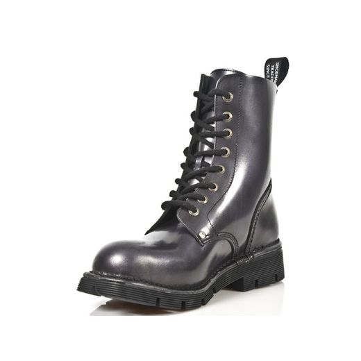Botas New Rock M.Newmili084-R8 Pulik Acero, Planing Negro Sin