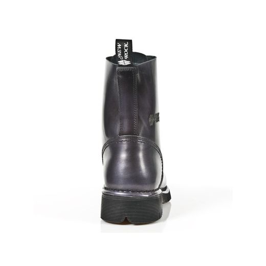Botas New Rock M.Newmili084-R8 Pulik Acero, Planing Negro Sin