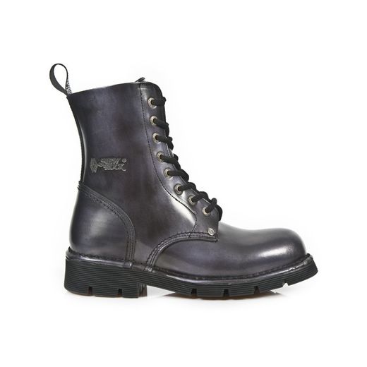 Botas New Rock M.Newmili084-R8 Pulik Acero, Planing Negro Sin