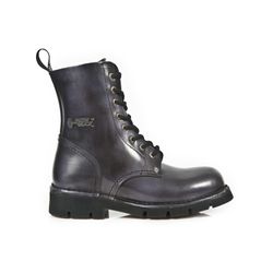 Botas New Rock M.Newmili084-R8 Pulik Acero, Planing Negro Sin
