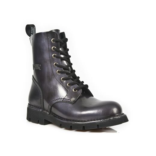 Botas New Rock M.Newmili084-R8 Pulik Acero, Planing Negro Sin