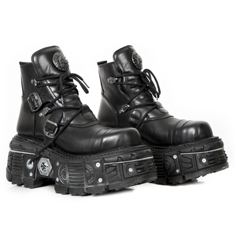 New rock 2024 low boots