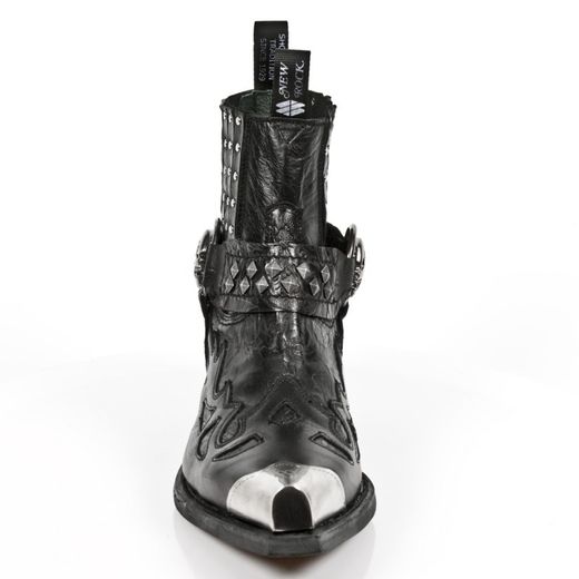 Botin New Rock M.7950P-S1 Nomada Negro, Vintage Flower Negro, West N. Tdall