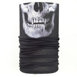 Braga de Cuello Calavera B/N