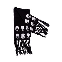 Bufanda Negra Calaveras