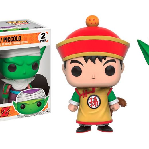 Gohan Y Piccolo 2 Pack Fig 10 Cm Vinyl Pop Animation Dragonball Z
