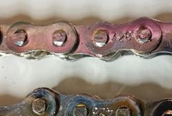 Stretched Bicycle Chain