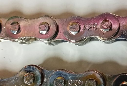 Stretched Bicycle Chain