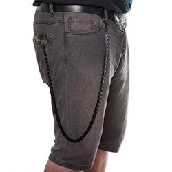 Cadena Cartera Bici Negra