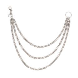 Drievoudige portemonnee-ketting