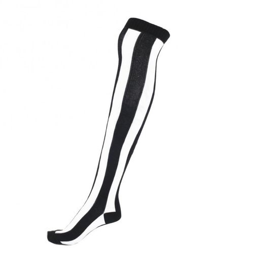 Black White Stripe Socks