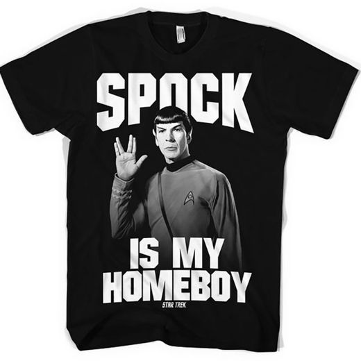 T-Shirt Spock Is My Homeboy