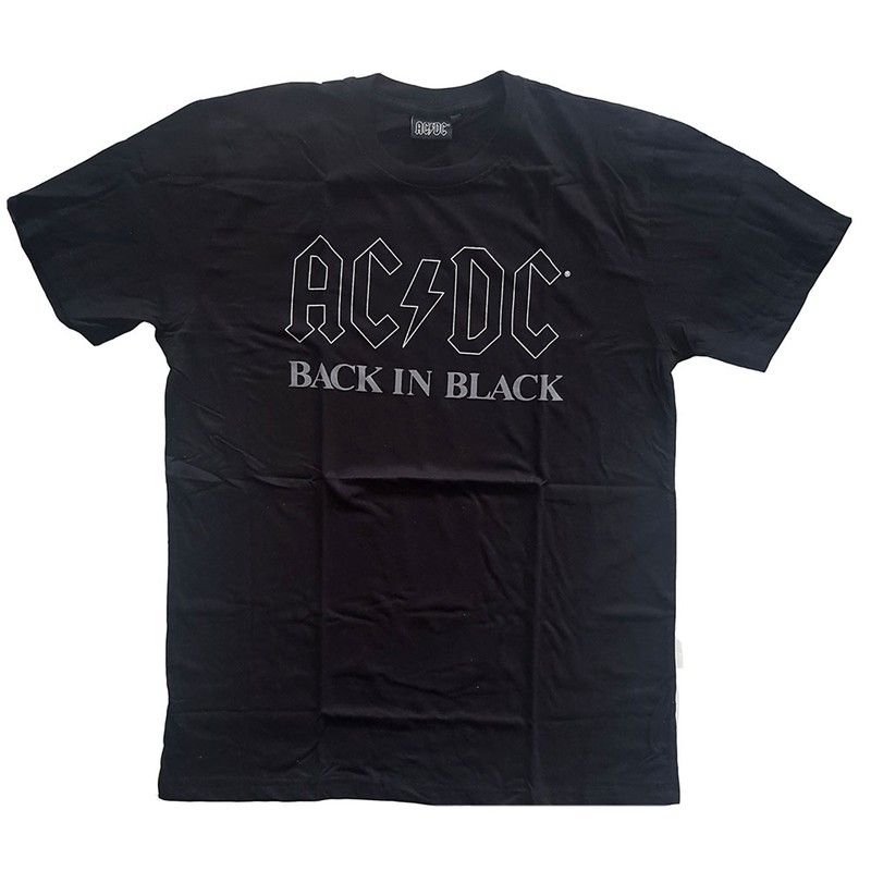 Camiseta AC/DC - Back In Black — Camden Shop